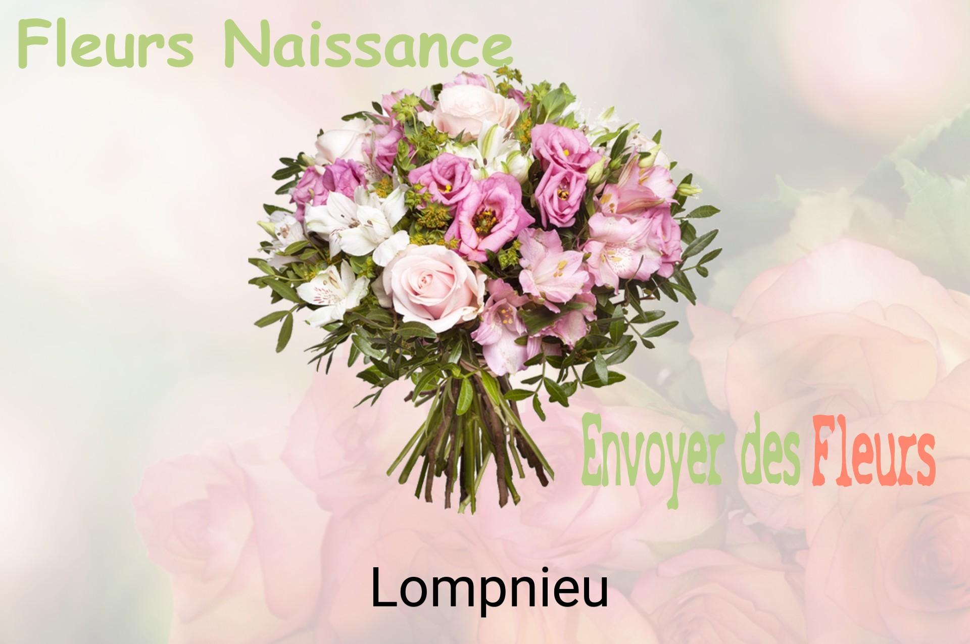 Bouquet de fleurs de naissance livré à Lompnieu
